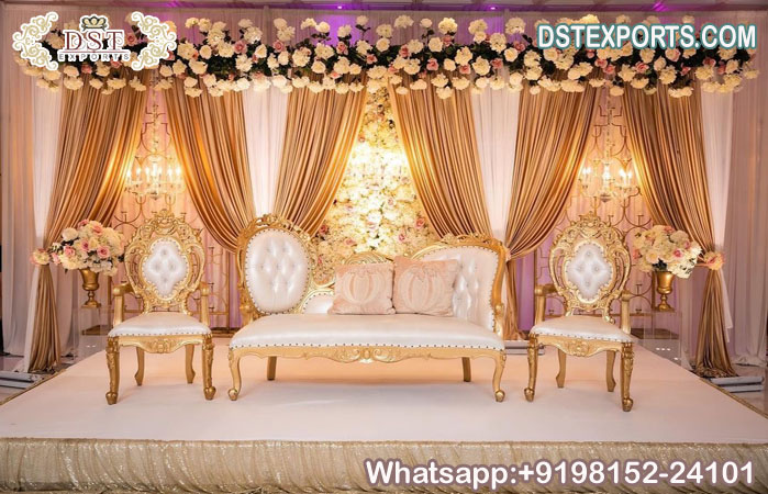 Fascinating wedding Stage Loveseat & Chairs