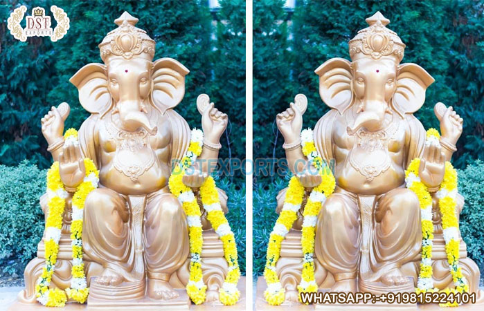 Life Size FRP  Ganesha For Wedding Decoration