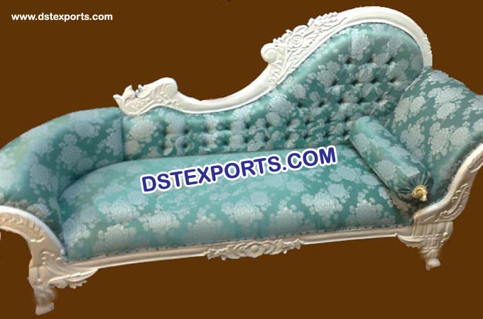 Latest Indian Wedding Silver Stage Sofa