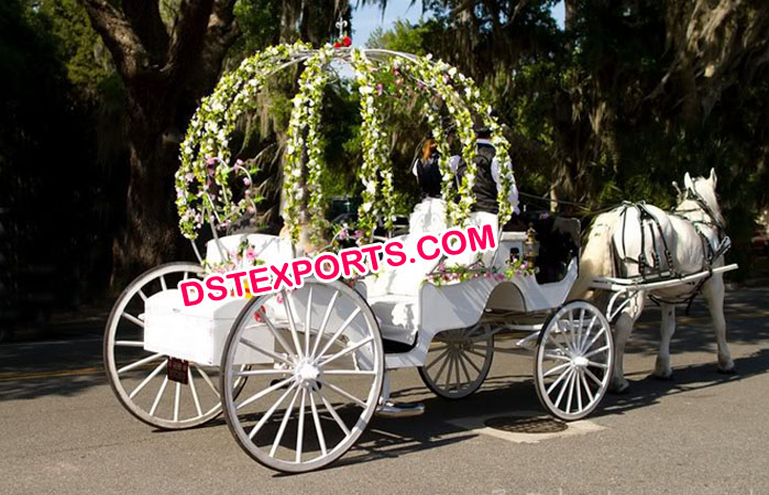 Wedding Flower Cinderella Carriages