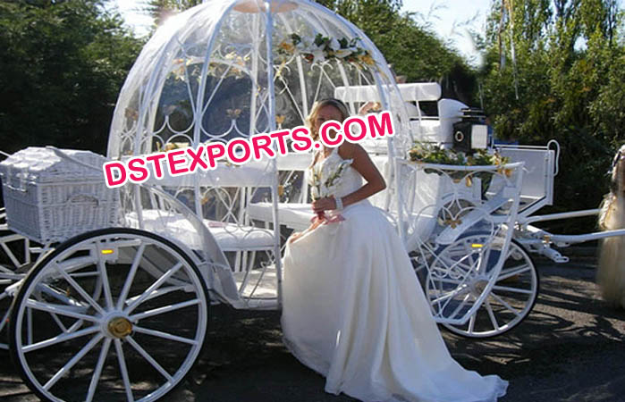 White Cinderella Carriages