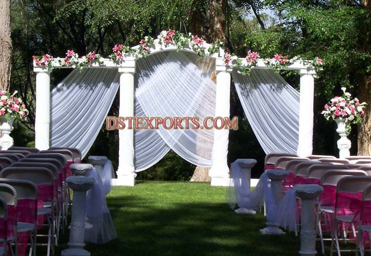 OUTDOOR  WEDDING  STAGE DECORS