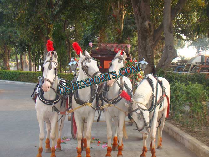 FOUR HORSE  DRAWN  ROYAL CARRIAGE