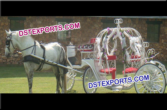 Christmas Cinderella Horse Carriages