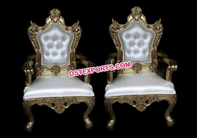 Royal Wedding Metal Chair Set