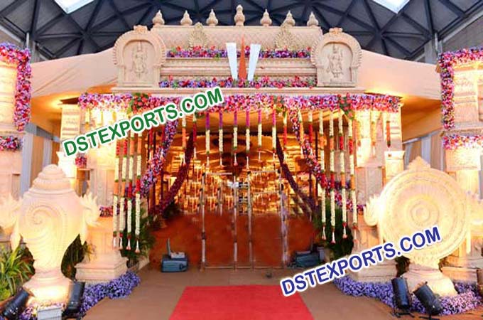 Gujrati Wedding Welcome Gate Decoration
