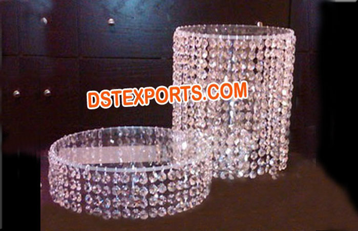 Beautiful Crystal Cake Stands