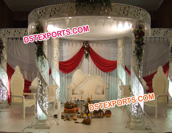 HINDU WEDDING CRYSTAL MANDAP