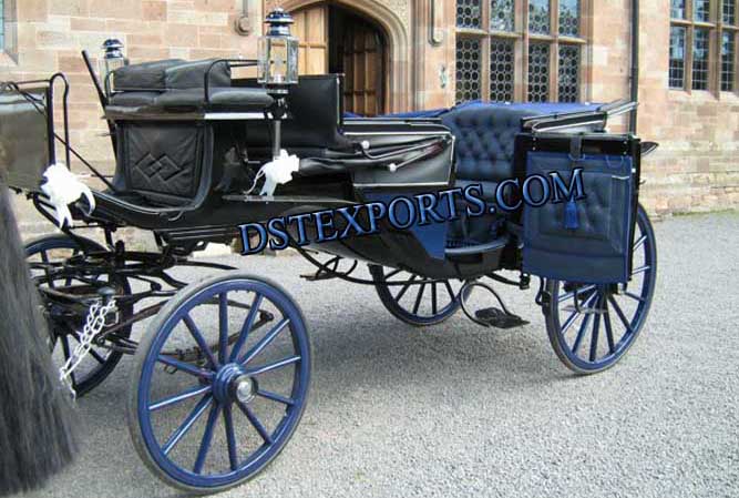 Black Horse Drawn Carriage manufacturer