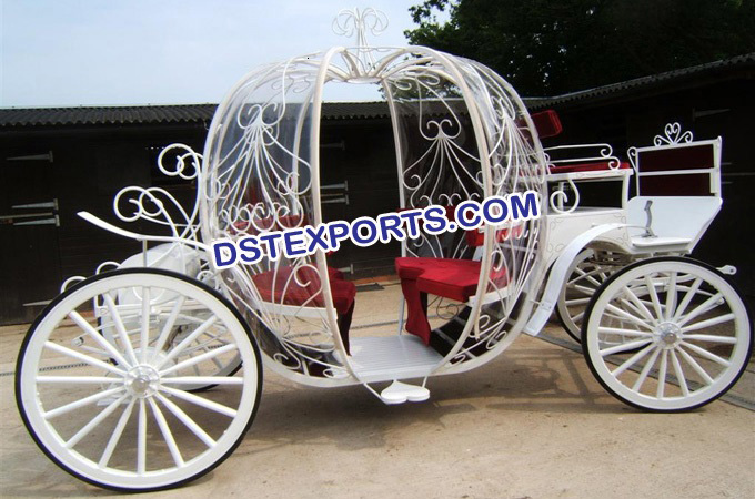 Regency Cinderella Wedding Horse Carriages