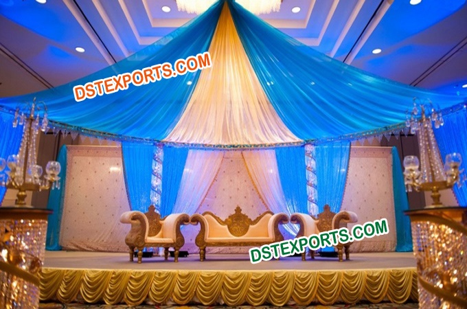 Best Crystal Wedding Stage Decoration