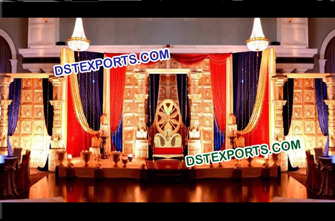 Traditional Indian Wedding Stage