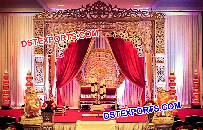 Exclusive Bollywood Wedding Stage Set