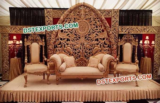 Heavy Carved Backdrop Stage Panels