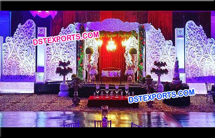 Heavy Carved Backdrop Stage Decoration
