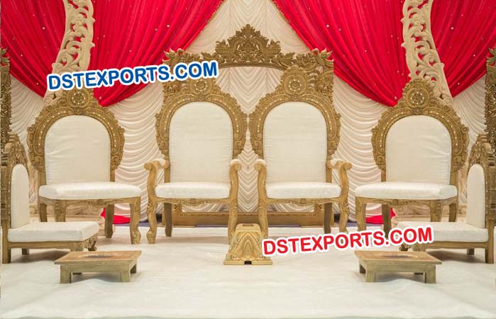 Wooden Chairs For Mandap