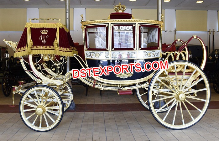 Beautiful Horse Drawn Covered Buggy Carriage