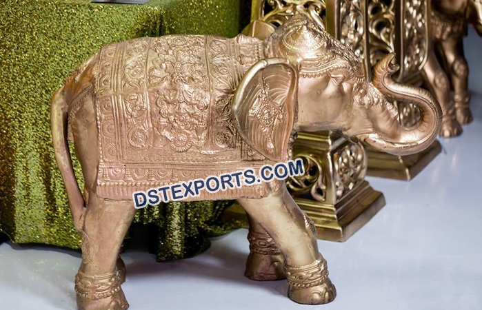 Indian Wedding Elephant Decoration Statue