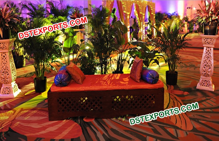 Morracon Bed for Sangeet Stage