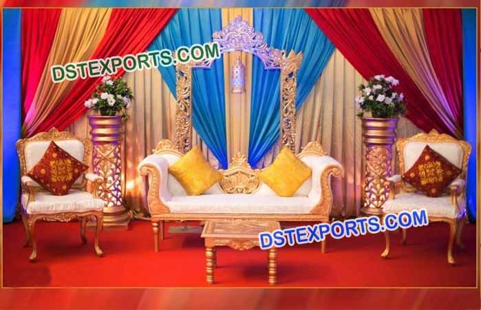 Mehandi Stage For Indian Wedding Decoration