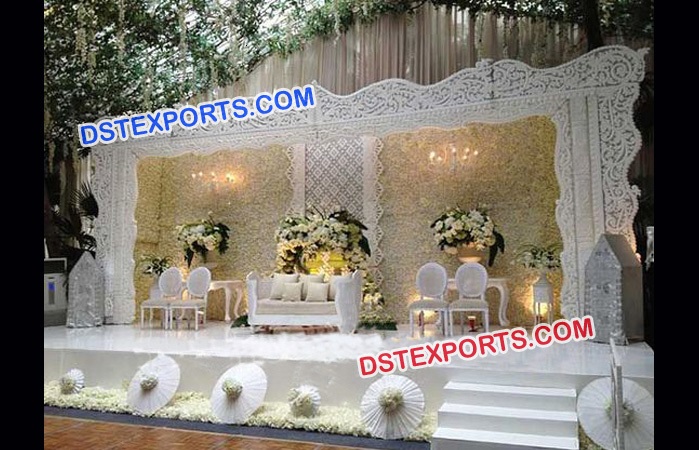 Modern Wedding Stage Backdrop Frame Designs