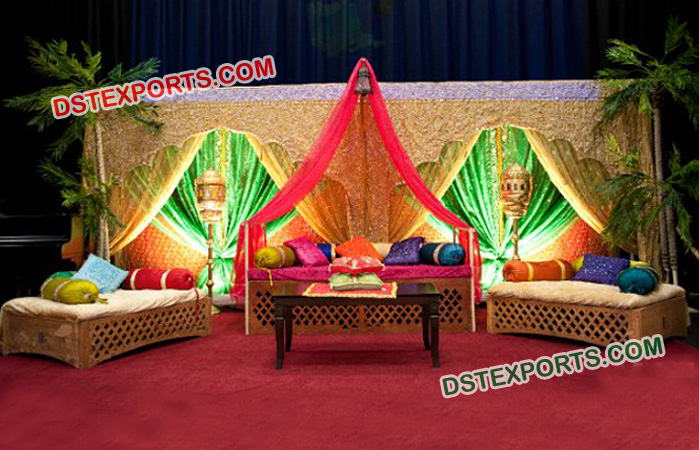 Royal Wedding Pakistani Sangeet Stages