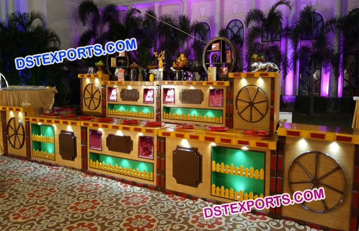 Latest Wedding Food Stall Counters