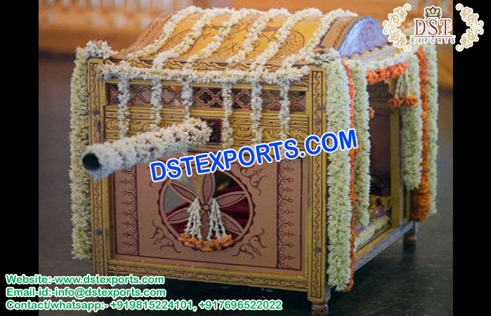Beautiful Indian Wedding Wooden Doli