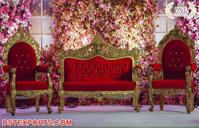 Classic Wedding Decor King Sofa Set