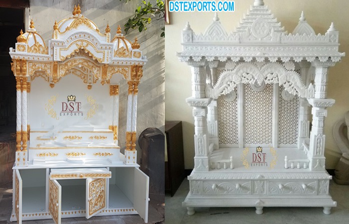 White Wooden Temple For home