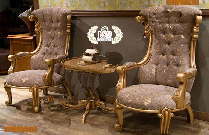 Teak Wood Designer Lounge Chairs
