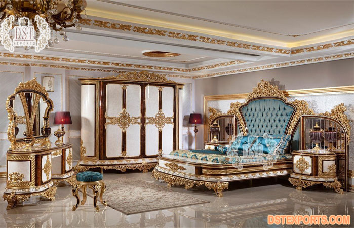 Royal Maharaja High Back Bed &  Bedroom Furniture