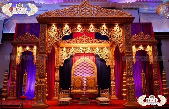 Grand Maharani Wedding Mandap Decor