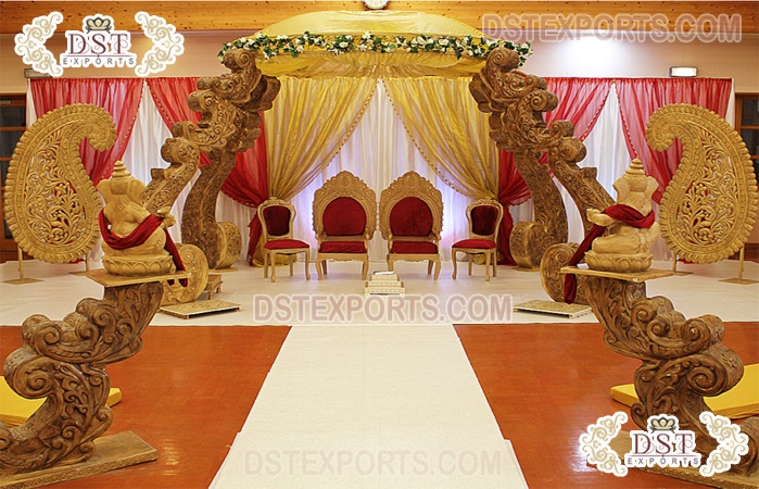 South Indian Cultural Wedding Mandap Set