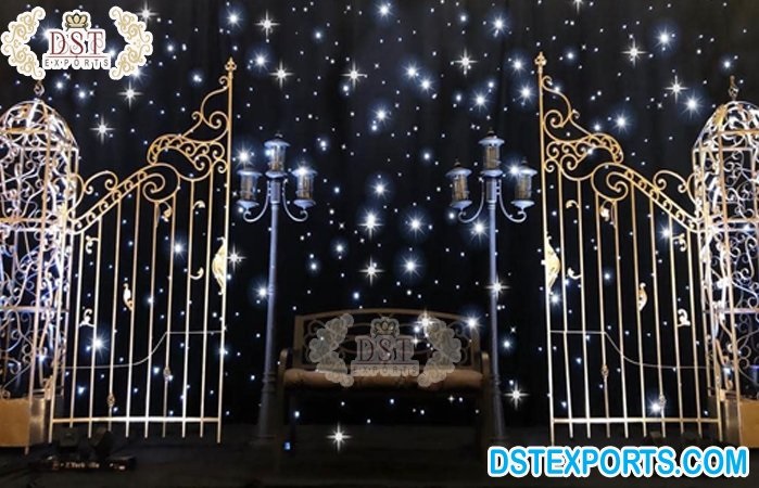 New Arrival Wedding Metal Gate Props