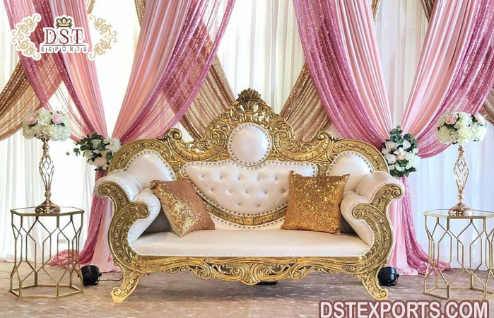 Royal Maharaja Wedding Couch For Stage Decor