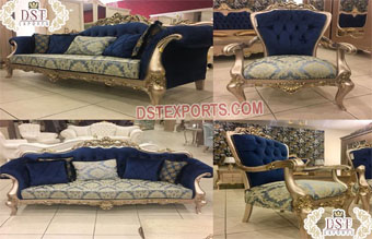 Buy Teak Wood Handmade 5 Seater Sofa Set