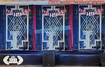 Exclusive Metal Arches Backdrop For Stage
