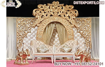Dazzling Ring Ceremony Tufted Backdrop Panels