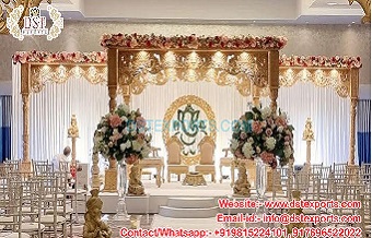 Grand Hindu Wedding Ceremony Mandap Decoration
