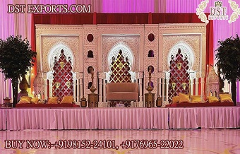 Arabian Style Unique Reception Stage Back Frame Id