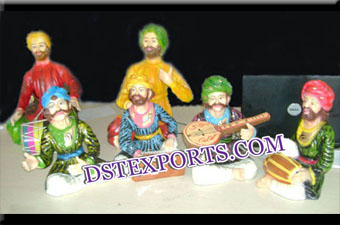 Royal Indian Wedding Rajasthan Musical Statue Sets