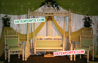 Indian Wedding Swings With Chair Set
