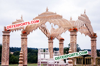Indian Wedding Temple Mandaps