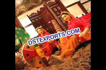 Punjabi Wedding Theem Statues Manufacturer
