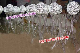 New Wedding Crystal Ball Stands
