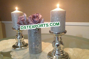 Wedding Crystal Candle Holders