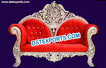 New Wooden Carved Sofa Couch