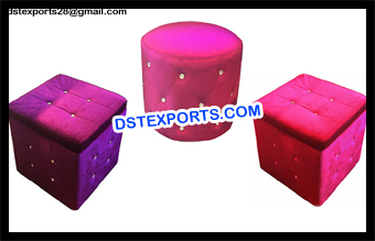 Round And Square Tufted Furniture