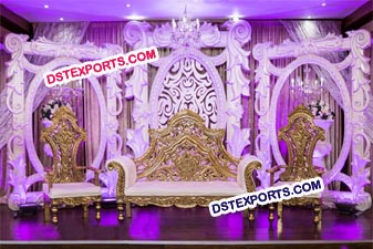 Maharaja Wedding Stage Fiber Panels